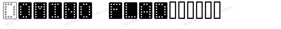 Domino flad字体转换